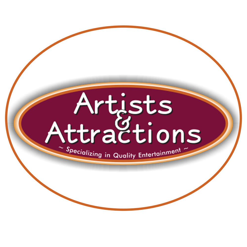 Artists & Attractions Logo White Background