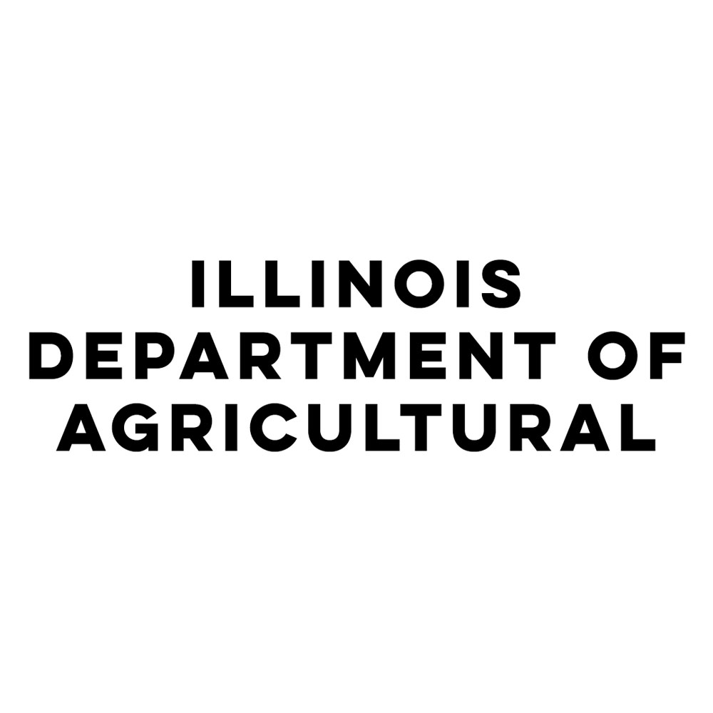 Illinois Department of Agricultural Name Logo White Background