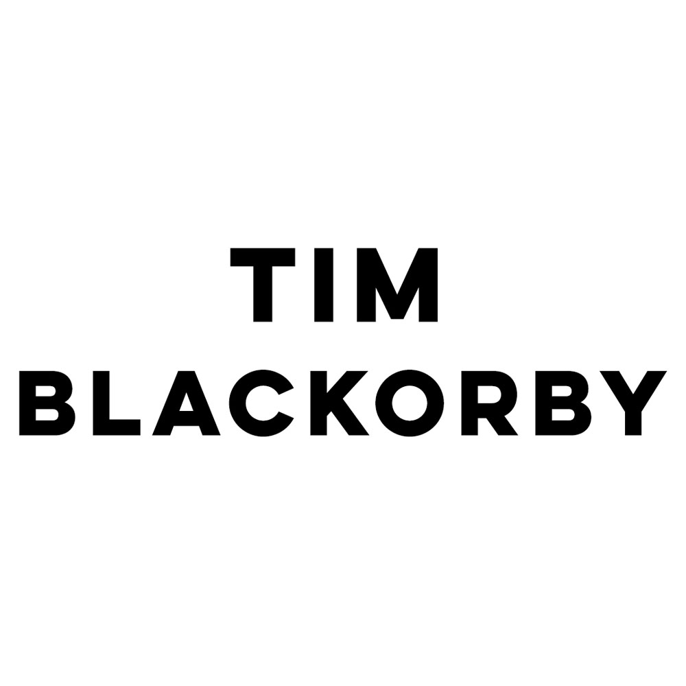 Tim Blackorby Name Logo White background