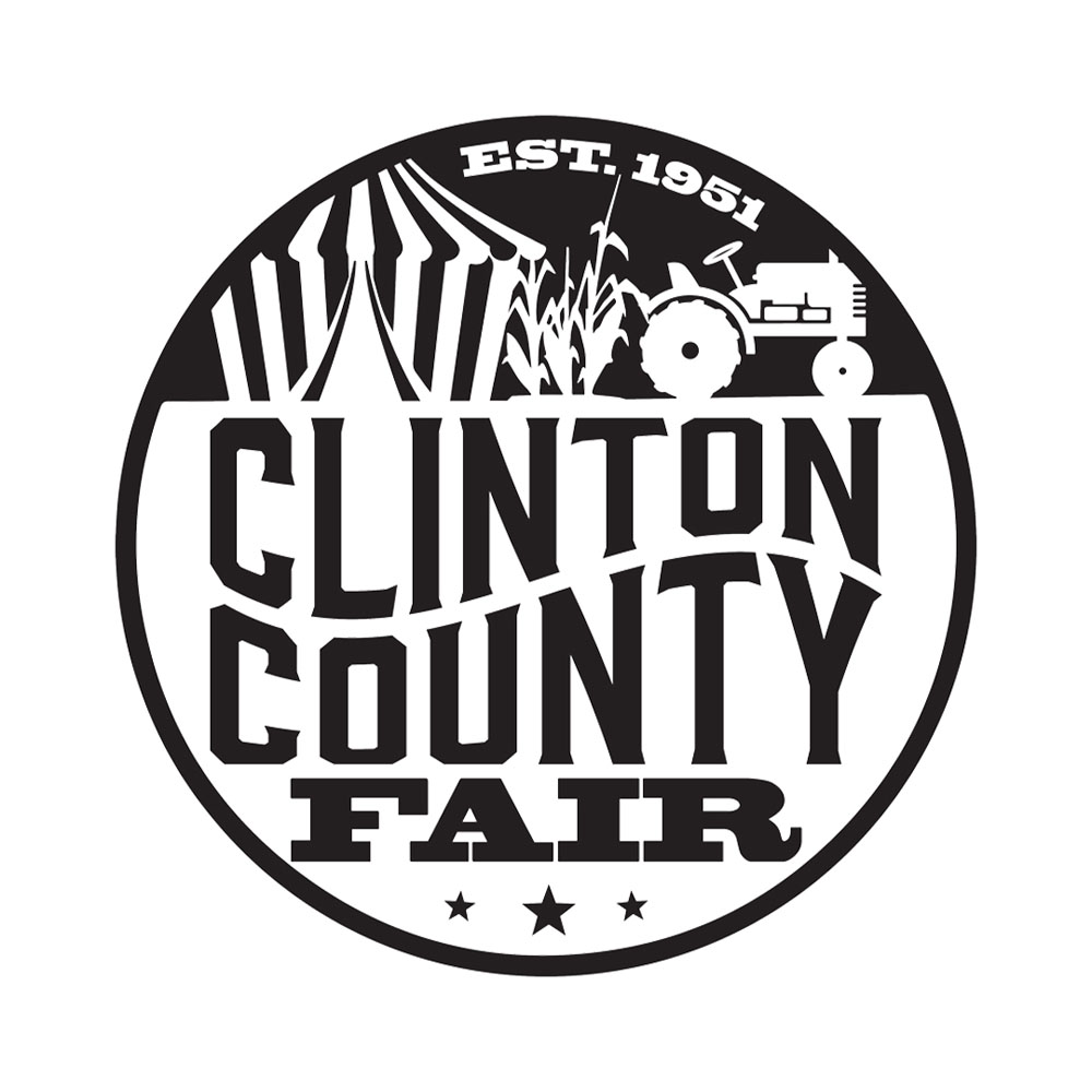 Clinton County Fair Logo White Background