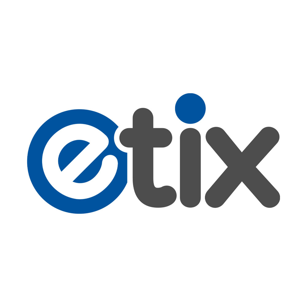 etix logo white background