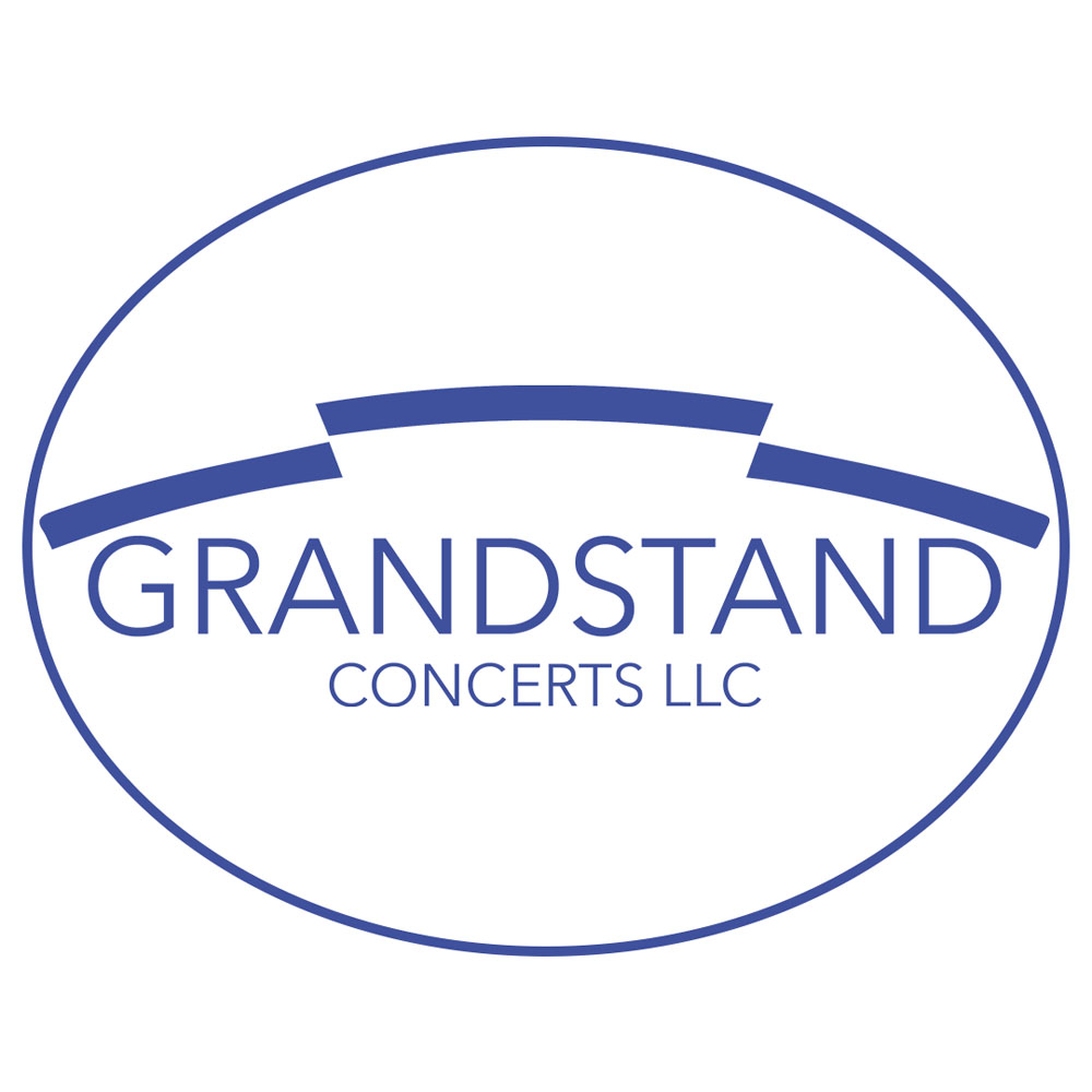 Grandstand Concerts LLC Logo White Background