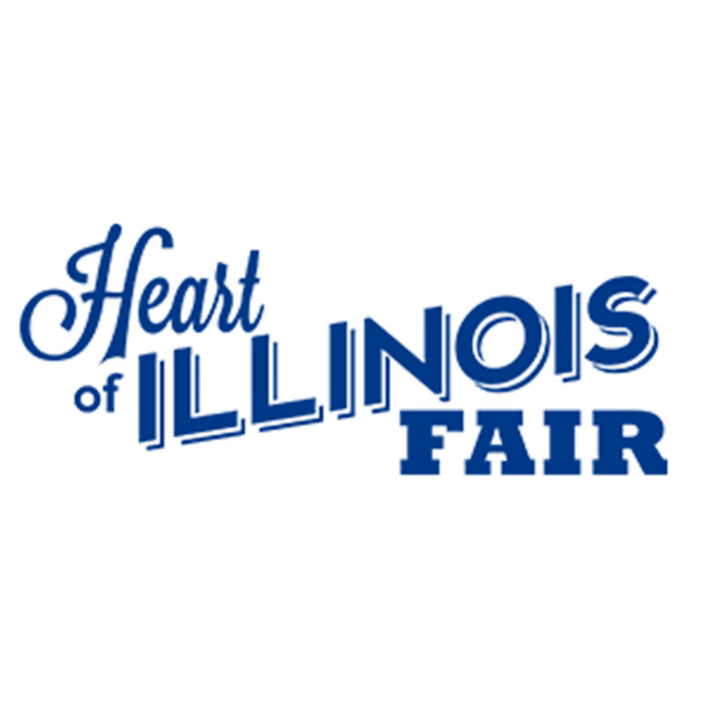 Heart of Illinois Fair Logo White Background