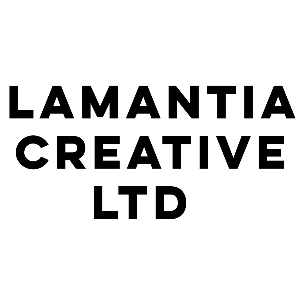 Lamantia Creative LTD Word Logo White Background