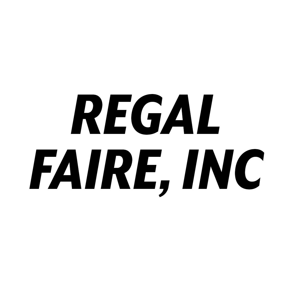 Regal Faire Inc Word Logo White Background